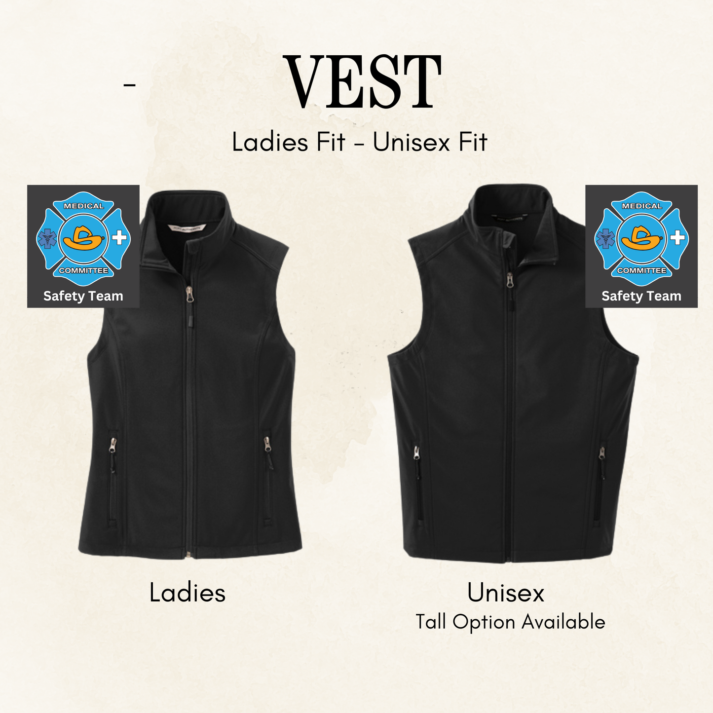 SA Rodeo Safety Team - Vests