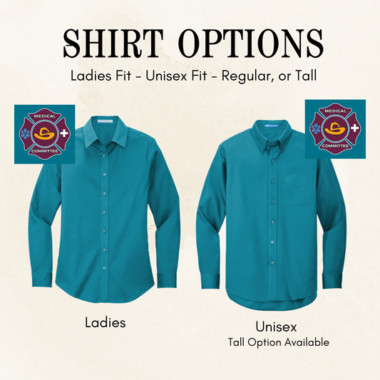 SA Rodeo Medical Committee - Button Up Shirts